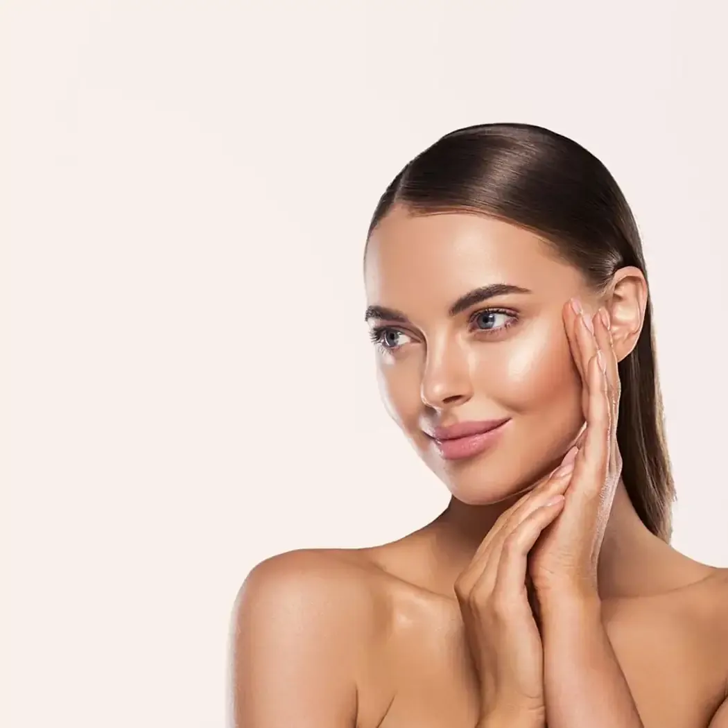 Woman with beautiful skin
